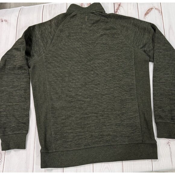STORMPAC SUNICE Men's Long Sleeve Shirt Dark Green Size M 1/4 Zip Activewear - Picture 5 of 5